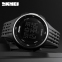 часы SKMEI 1219 SILVER чёрные с серебром 2