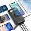 PowerBank F33W, 33500 mAh (21500), solar, с зарядкой беспроводной, черный. 6