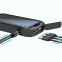 PowerBank F33W, 33500 mAh (21500), solar, с зарядкой беспроводной, черный. 2