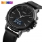 Часы SKMEI 1652 Black / Black (металл корпус , чёрный дисплей) 0